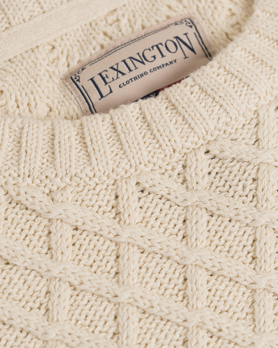 Herr | Tröjor | Lexington | Huxley Sweatshirt Shell White