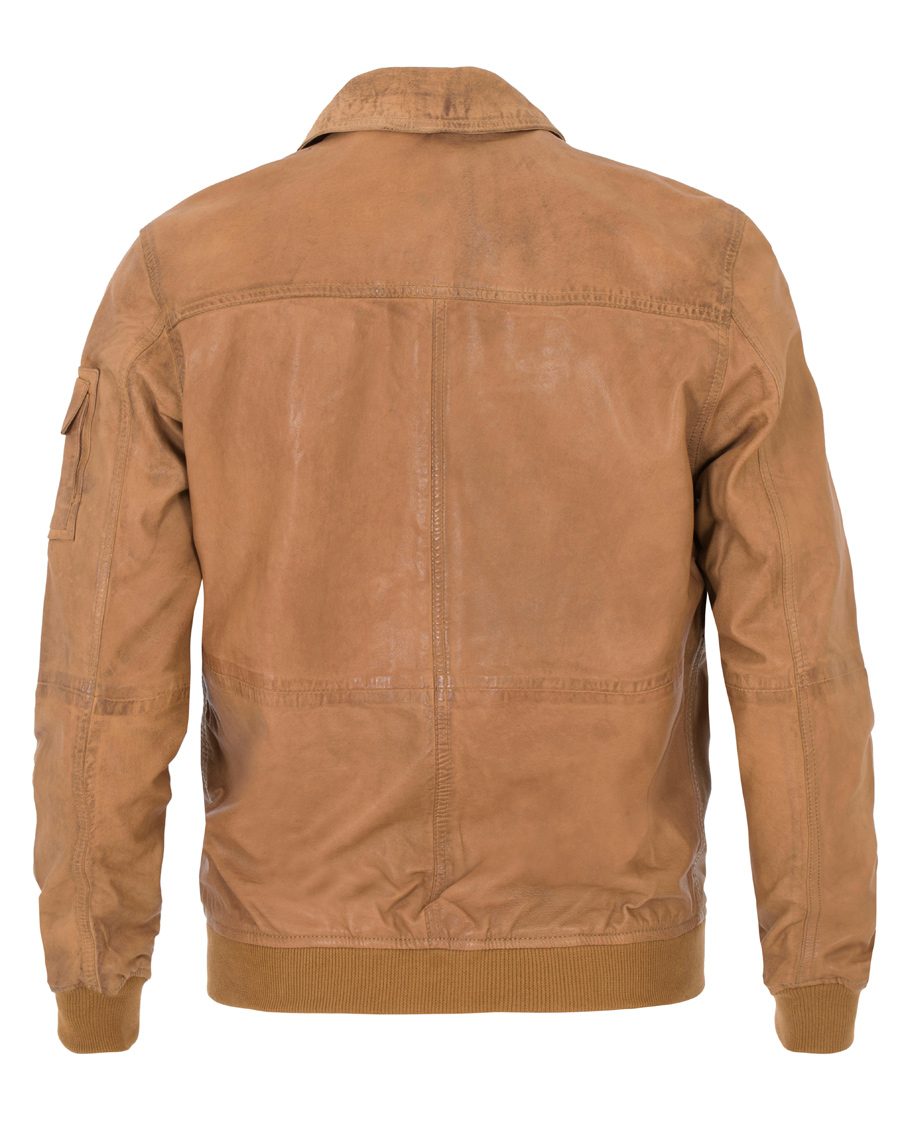 Herr | Jackor | Lexington | Layton Pilot Leather Jacket Cognac