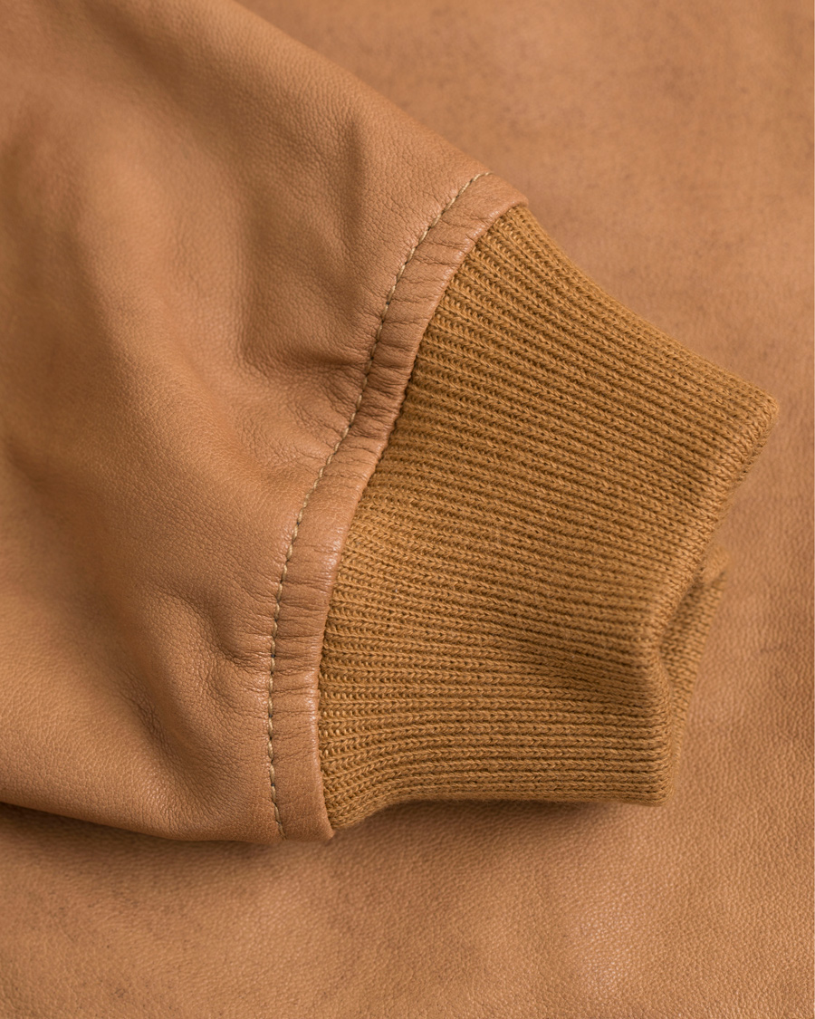 Herr | Jackor | Lexington | Layton Pilot Leather Jacket Cognac