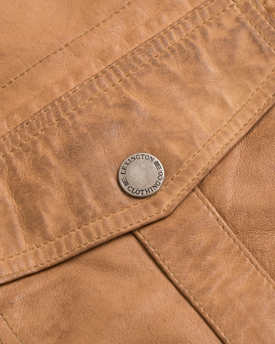 Herr | Jackor | Lexington | Layton Pilot Leather Jacket Cognac