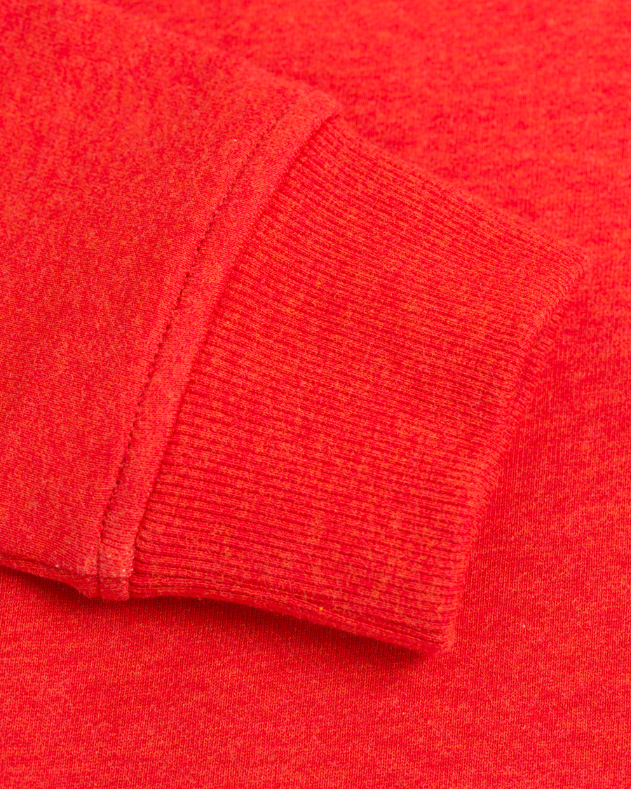 Herr | Tröjor | Lyle & Scott | Crew Neck Sweatshirt Flame Red Marl