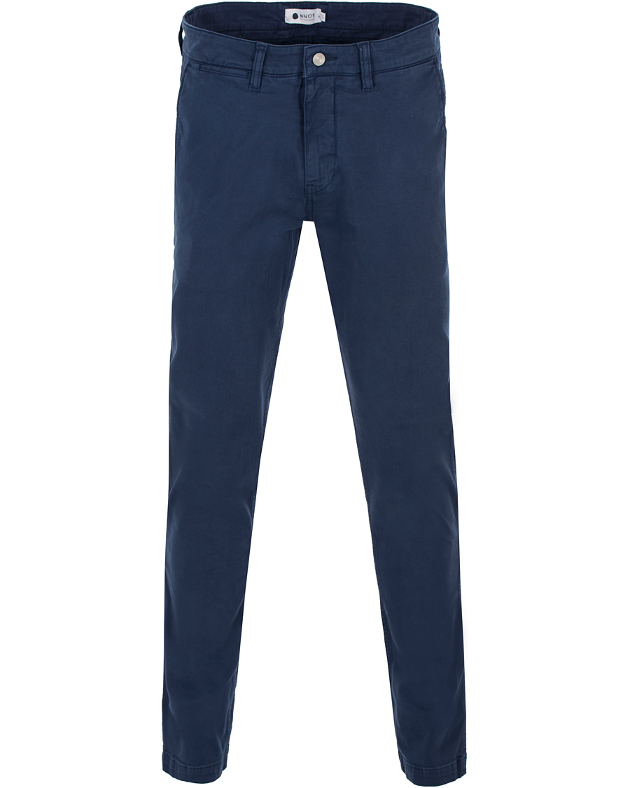 Herr | Byxor | NN07 | Marco 1200 Stretch Chinos Light Navy