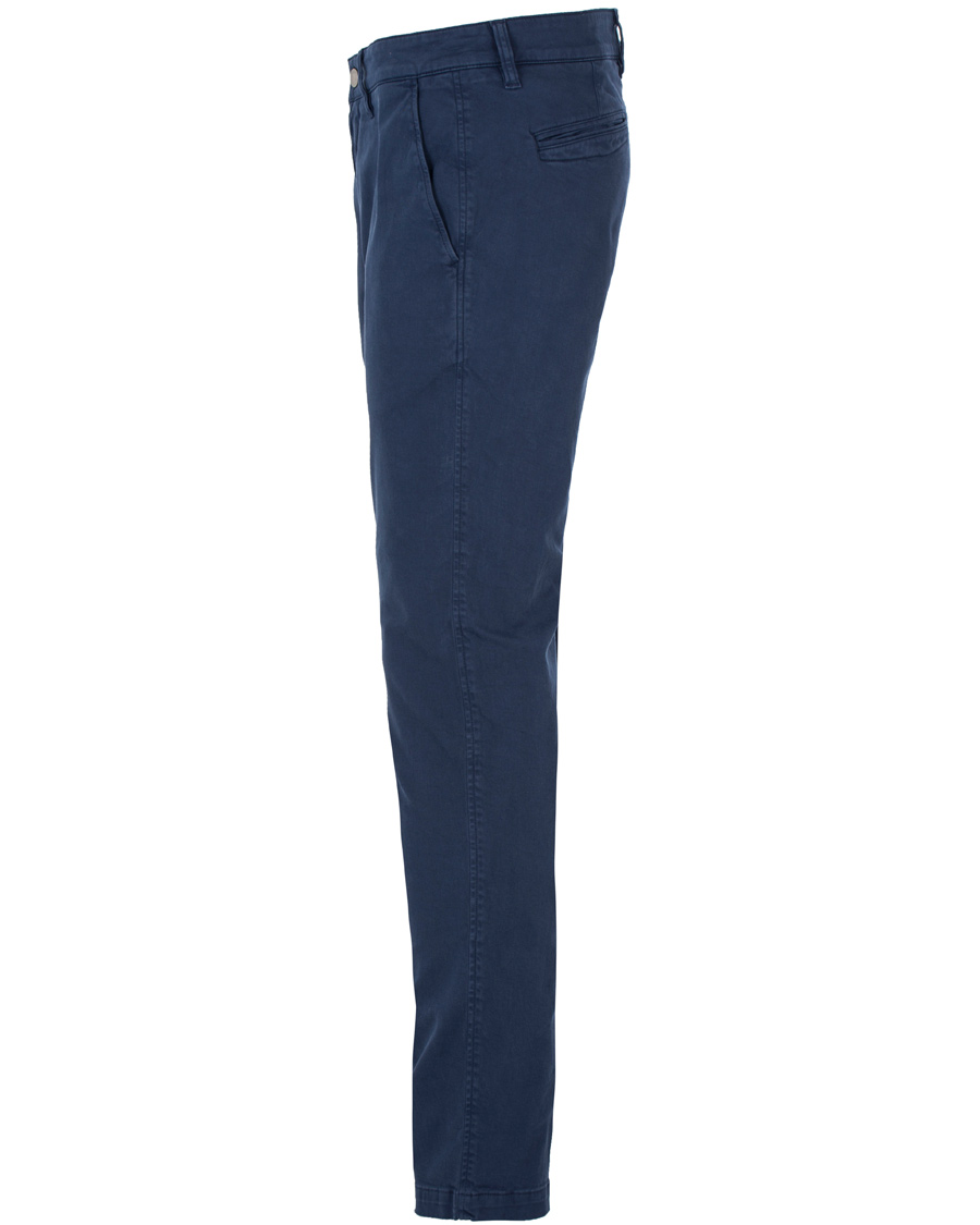 Herr | Byxor | NN07 | Marco 1200 Stretch Chinos Light Navy