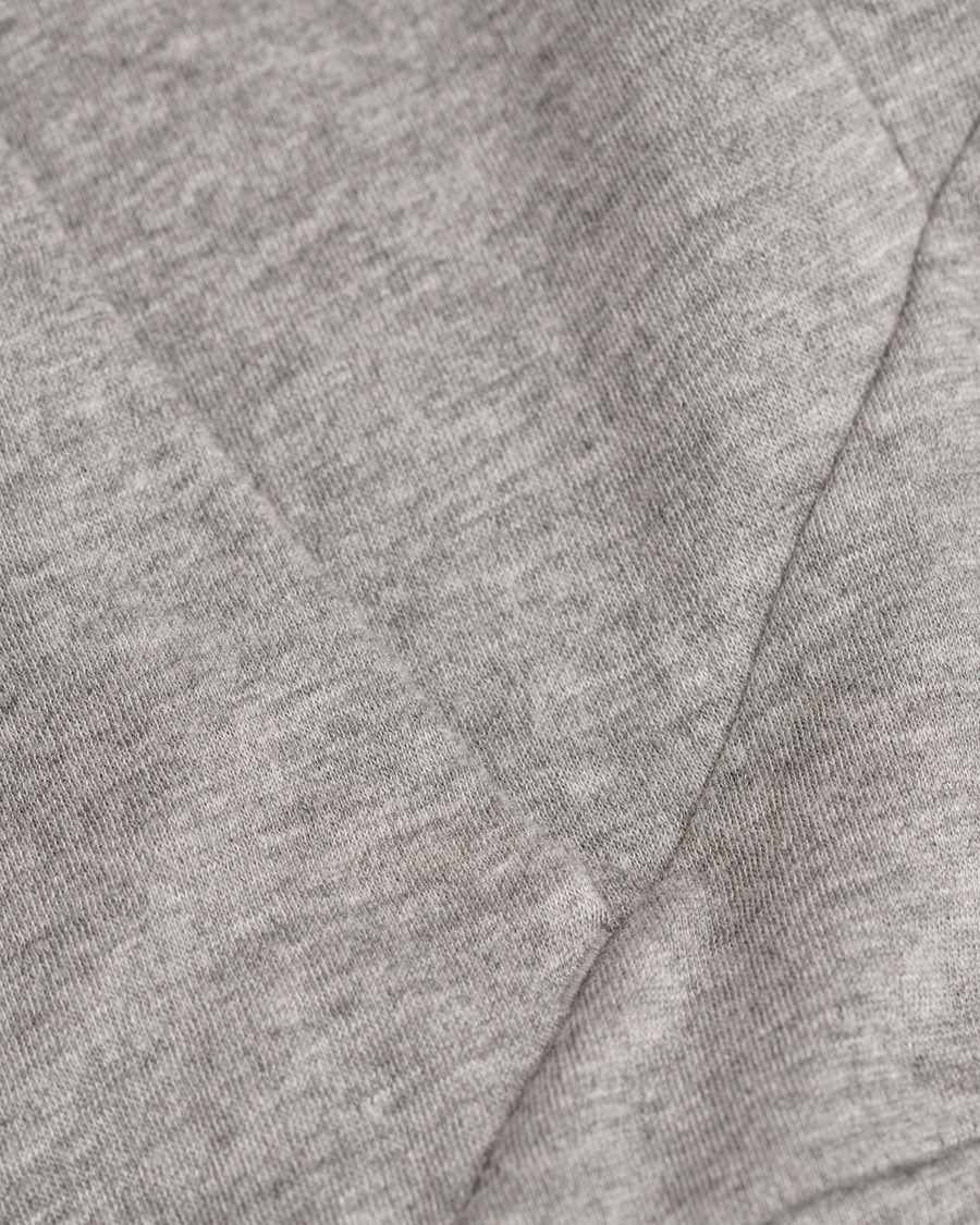 Herr | Tröjor | Ralph Lauren Purple Label | Pima Lounge Hood Sweater Silver Melange