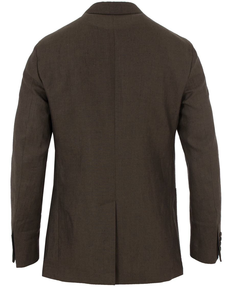Herr | Kavajer | Polo Ralph Lauren | Morgan Yale Linen/Wool Blazer Earth Green