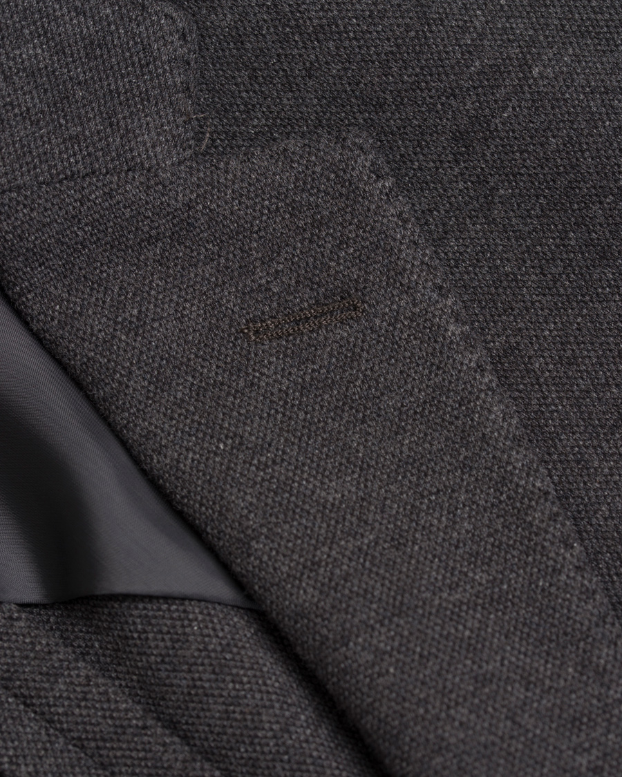 Herr | Kavajer | Polo Ralph Lauren | Morgan Knit Cotton Patch Pocket Sportscoat Charcoal
