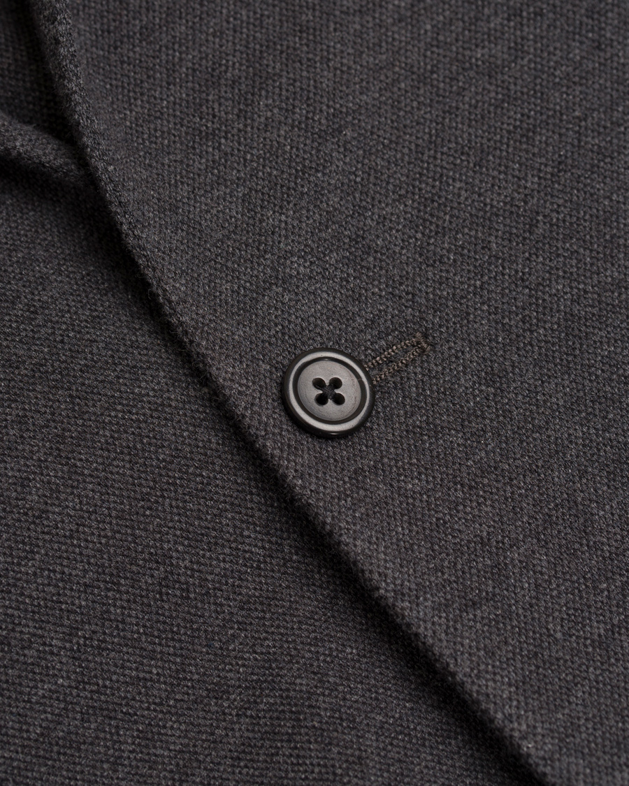 Herr | Kavajer | Polo Ralph Lauren | Morgan Knit Cotton Patch Pocket Sportscoat Charcoal