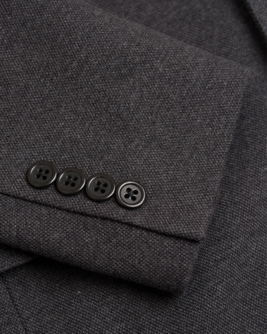 Herr | Kavajer | Polo Ralph Lauren | Morgan Knit Cotton Patch Pocket Sportscoat Charcoal