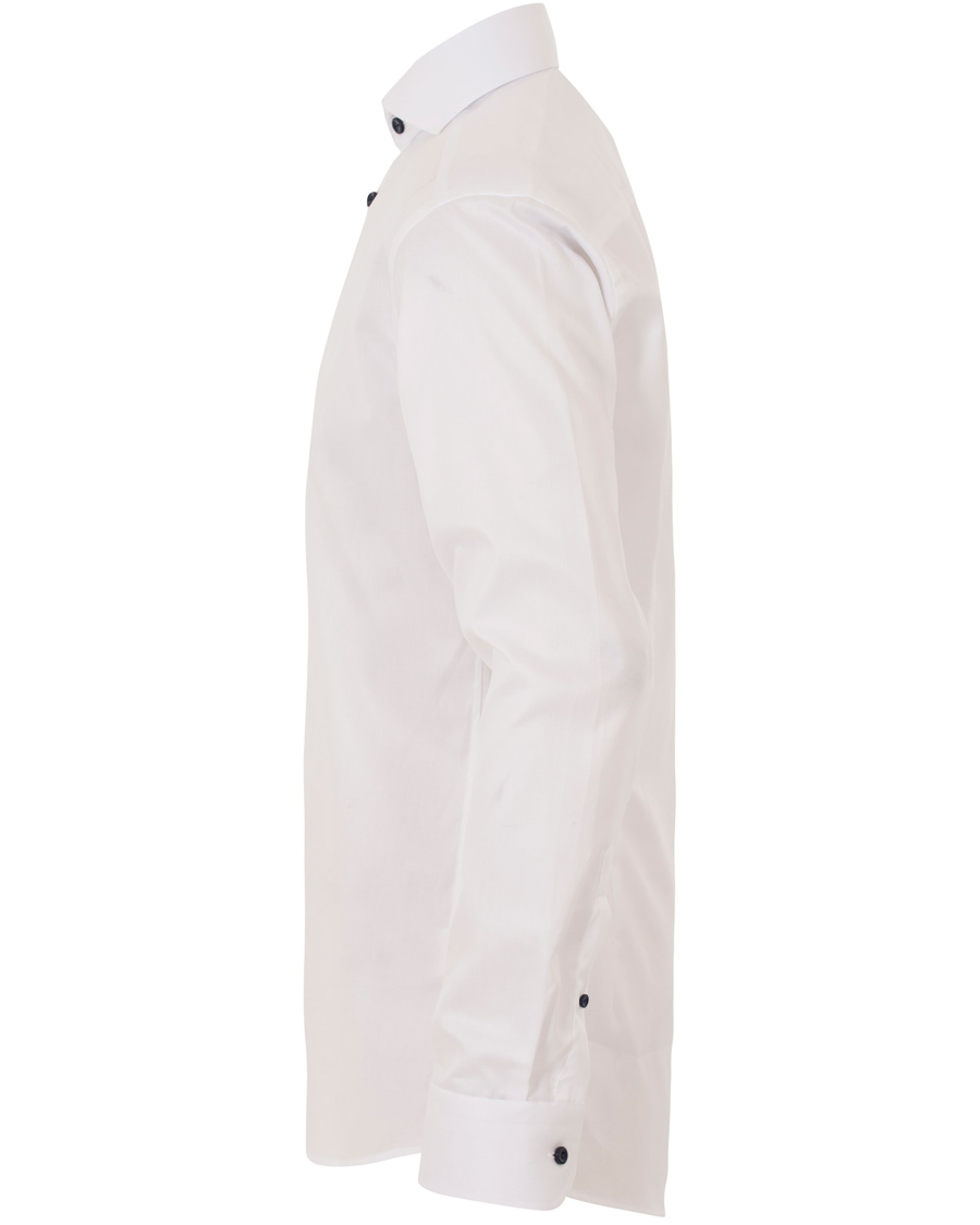 Herr | Skjortor | Eton | Slim Fit Signature Twill Contrast Shirt White