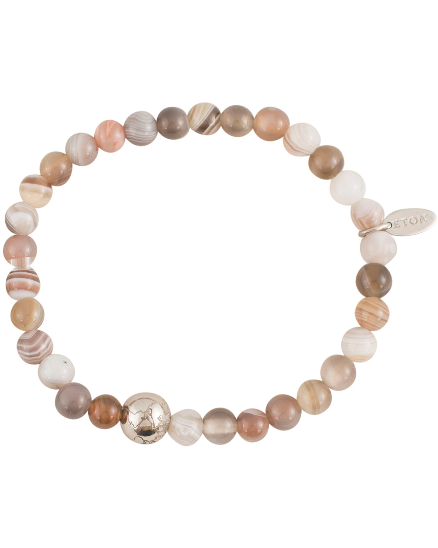 Herr | Eton Earth Semi Precious Stone Bracelet Brown | Eton | Earth Semi Precious Stone Bracelet Brown