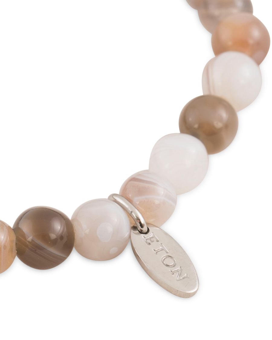 Herr | Eton Earth Semi Precious Stone Bracelet Brown | Eton | Earth Semi Precious Stone Bracelet Brown