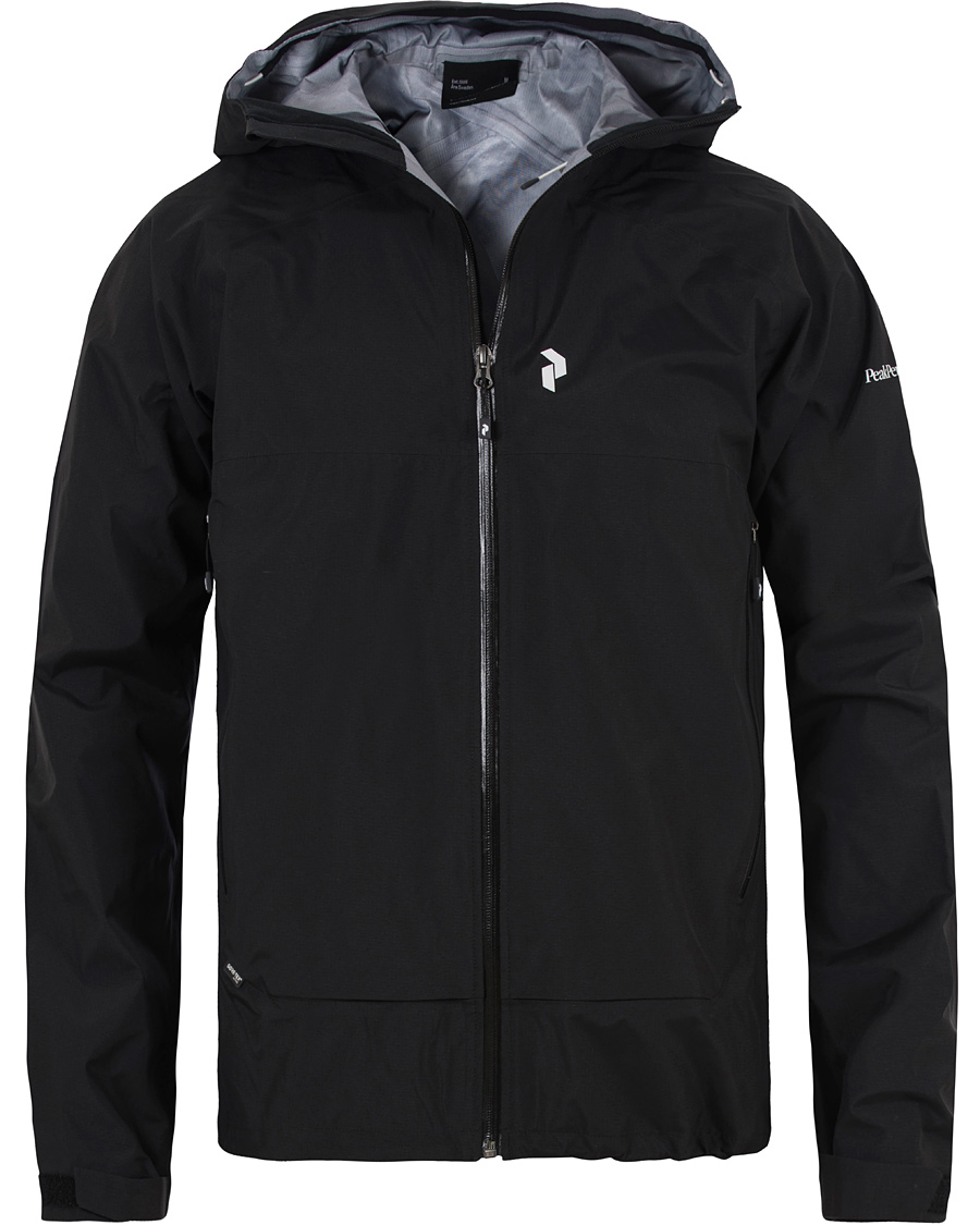 Herr | Jackor | Peak Performance | Stark Shell Hooded Jacket Black