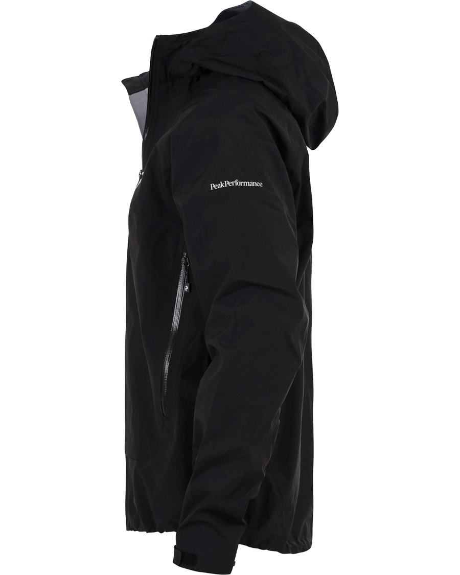 Herr | Jackor | Peak Performance | Stark Shell Hooded Jacket Black