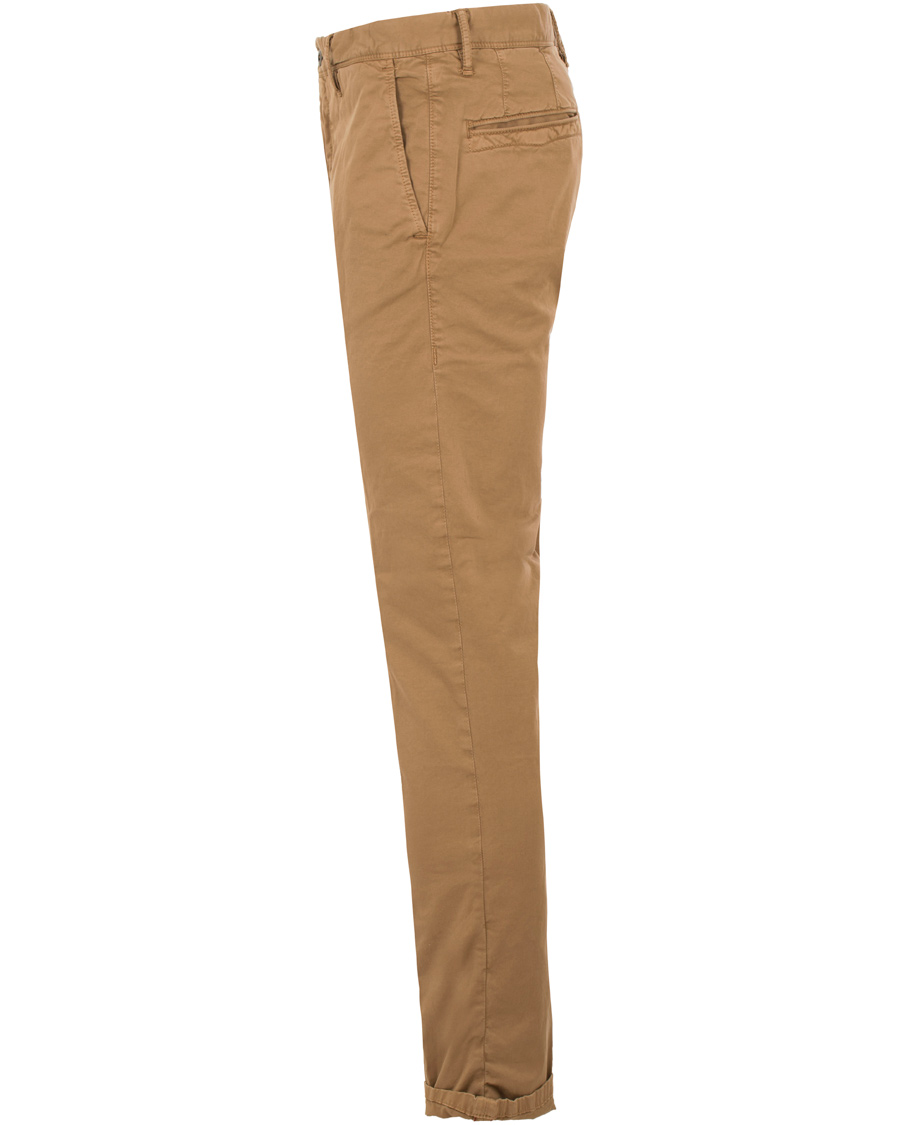 Herr | Byxor | Incotex | Slim Fit Stretch Slacks Khaki