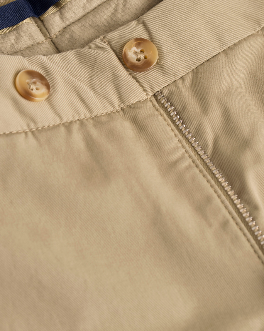 Herr | Byxor | Incotex | Slim Fit Stretch Chinos Khaki