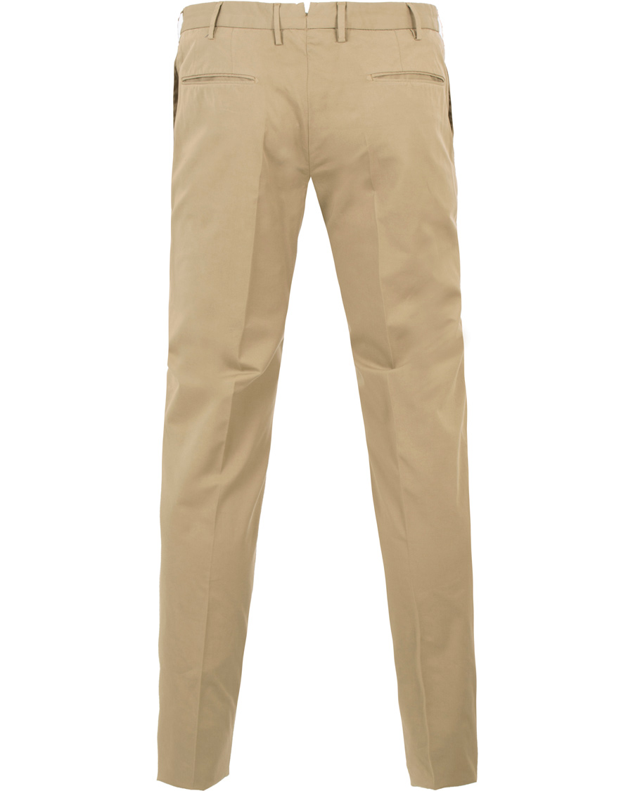 Herr | Byxor | Incotex | Slim Fit Stretch Chinos Khaki