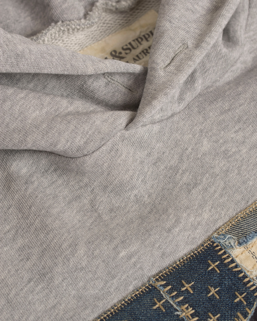 Herr | Tröjor | Denim & Supply Ralph Lauren | Popover Flag Hood Grey