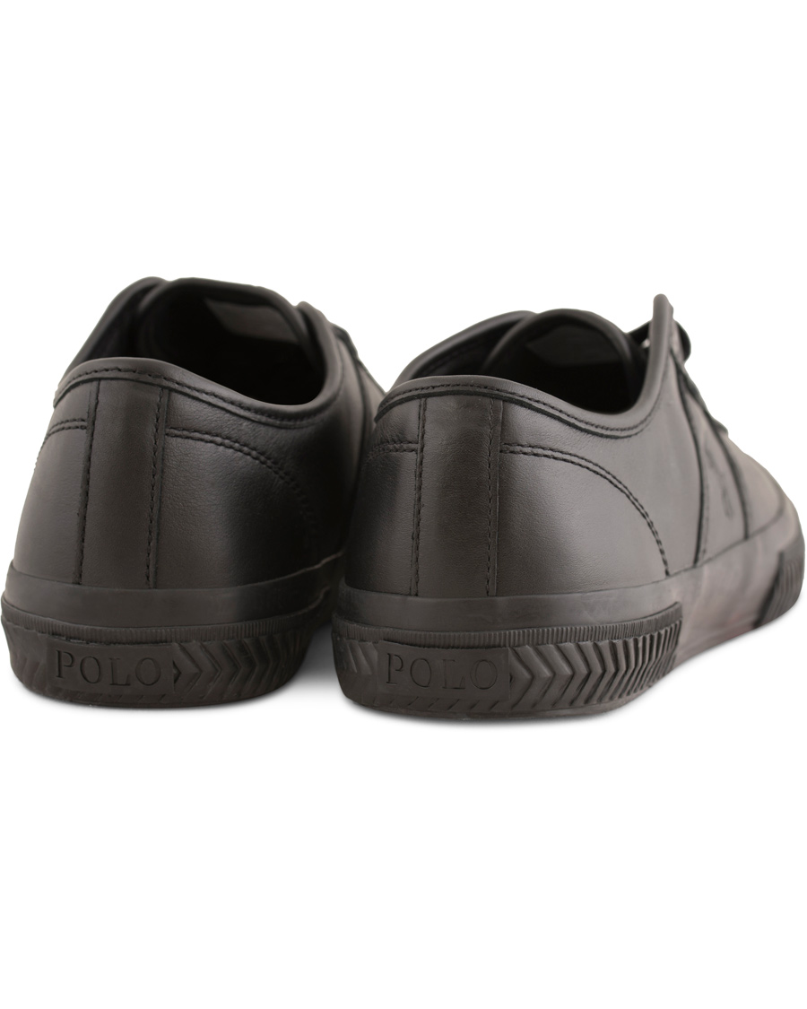 Herr | Polo Ralph Lauren Tyrian Calf Sneaker Black | Polo Ralph Lauren | Tyrian Calf Sneaker Black