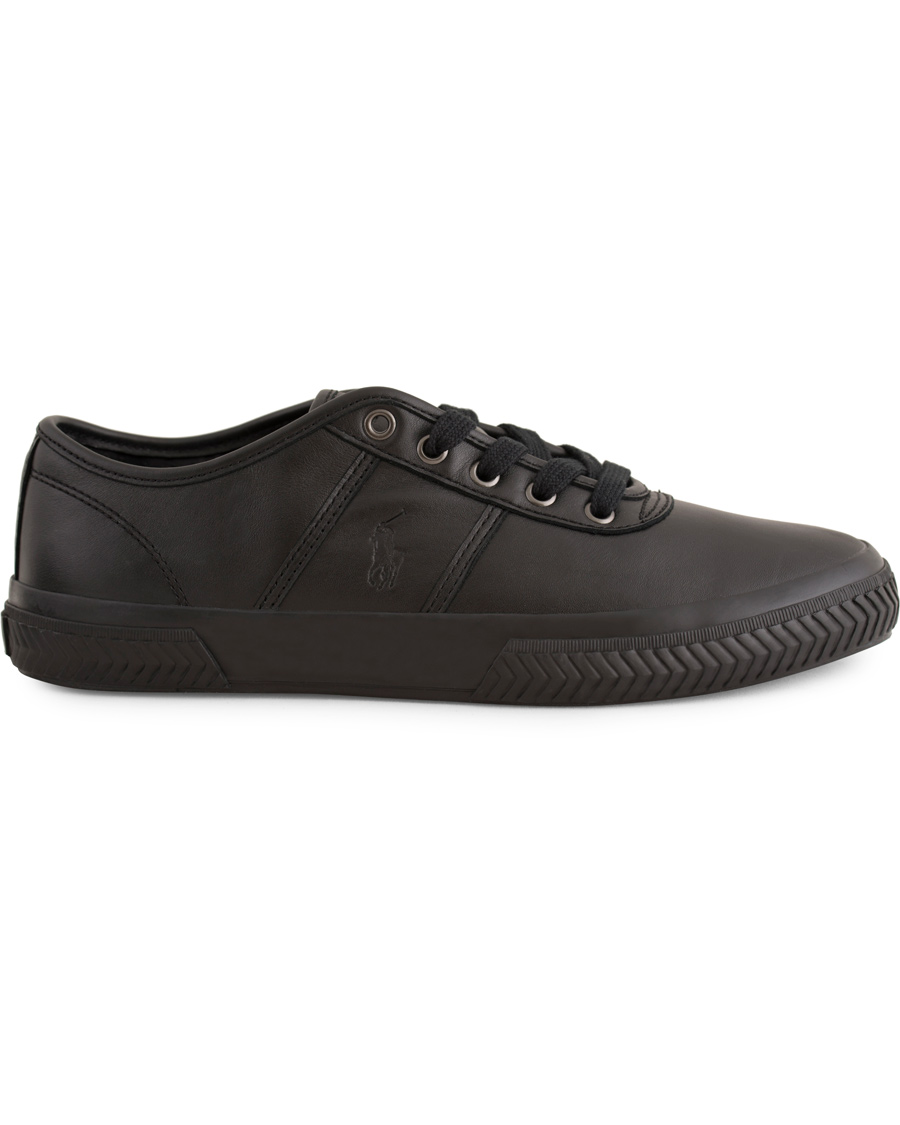 Herr | Polo Ralph Lauren Tyrian Calf Sneaker Black | Polo Ralph Lauren | Tyrian Calf Sneaker Black