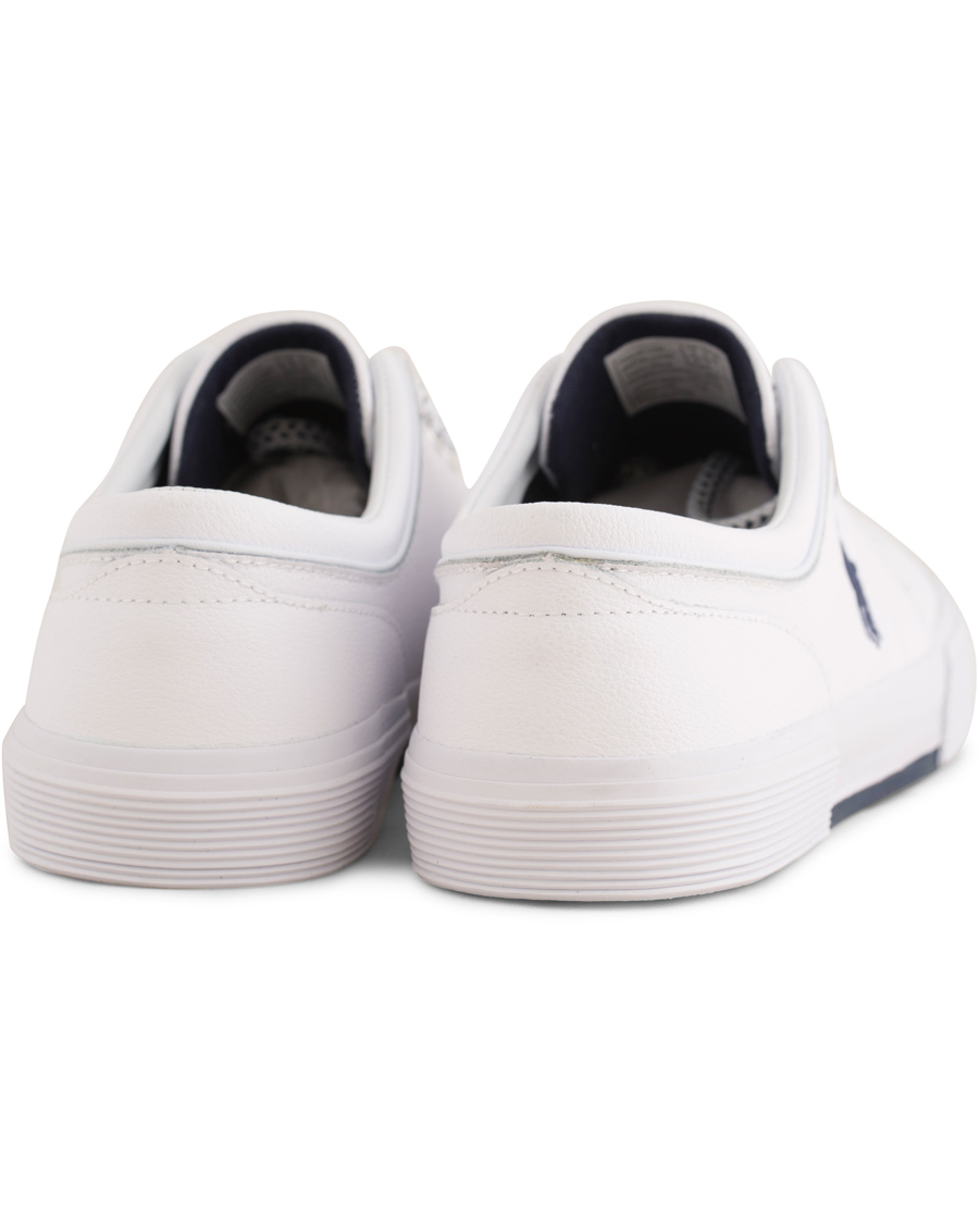 Herr | Polo Ralph Lauren Faxon Low Leather Sneaker White | Polo Ralph Lauren | Faxon Low Leather Sneaker White