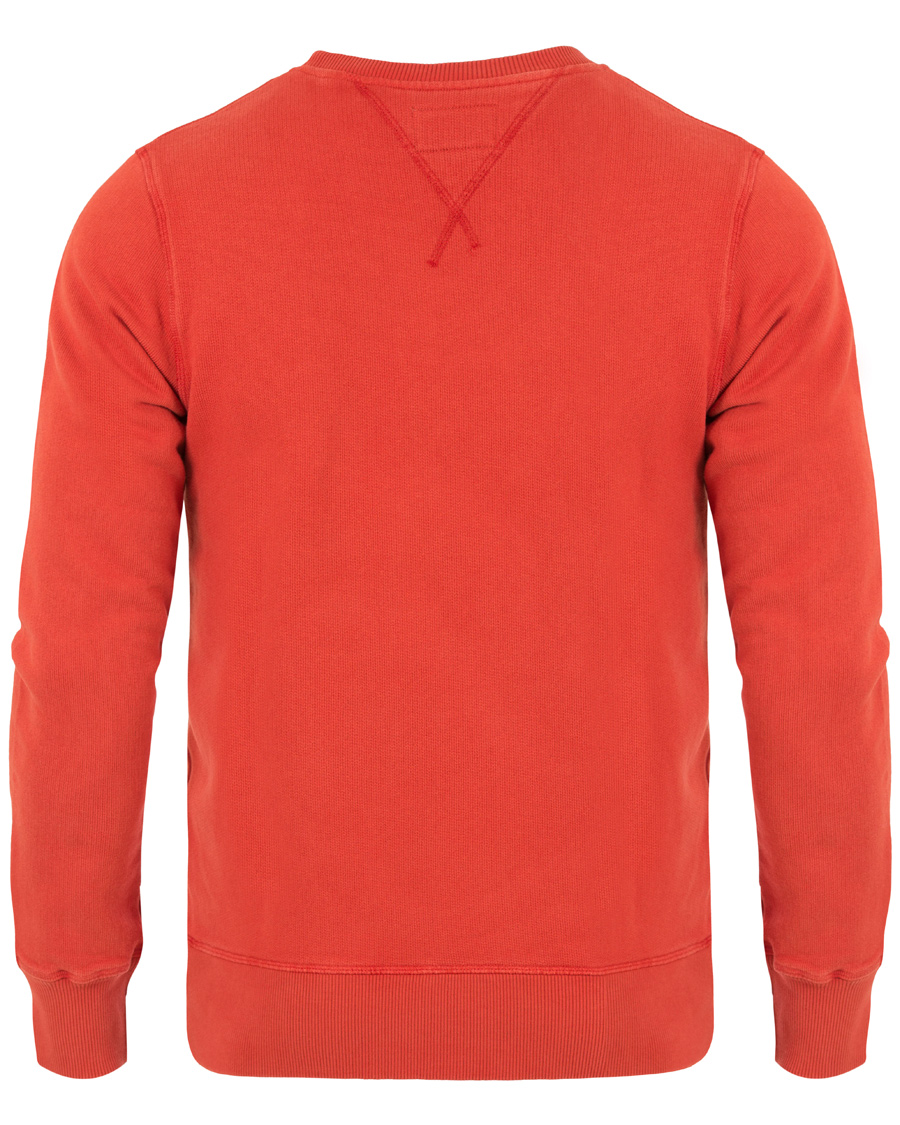 Herr | Tröjor | Nudie Jeans | Sven Rugged Knitted Crew Neck Blood Red