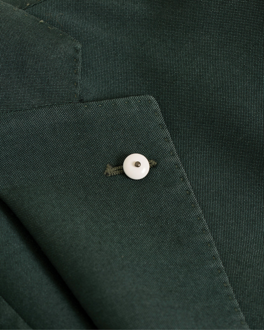 Herr | Kavajer | L.B.M. 1911 | Jack Regular Vintage Wool/Mohair Blazer Green
