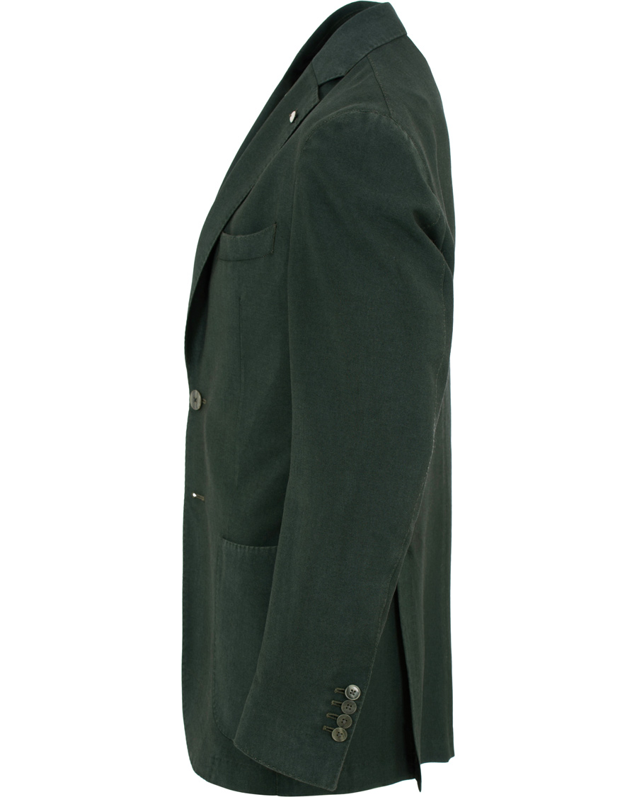 Herr | Kavajer | L.B.M. 1911 | Jack Regular Vintage Wool/Mohair Blazer Green
