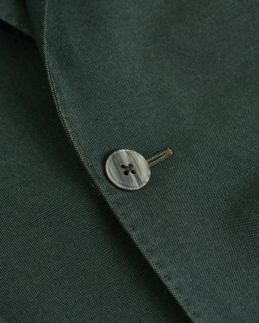 Herr | Kavajer | L.B.M. 1911 | Jack Regular Vintage Wool/Mohair Blazer Green