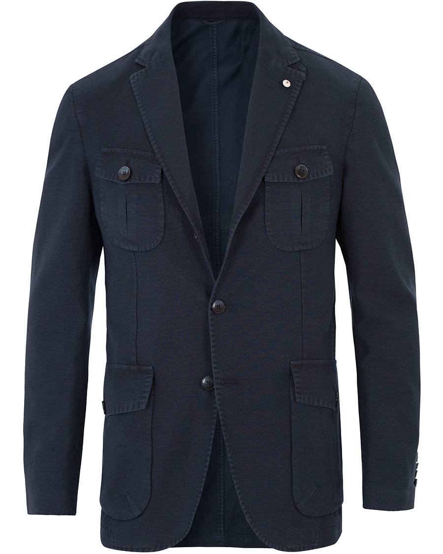 Herr | Kavajer | L.B.M. 1911 | Paul Regular Safari Jacket Navy