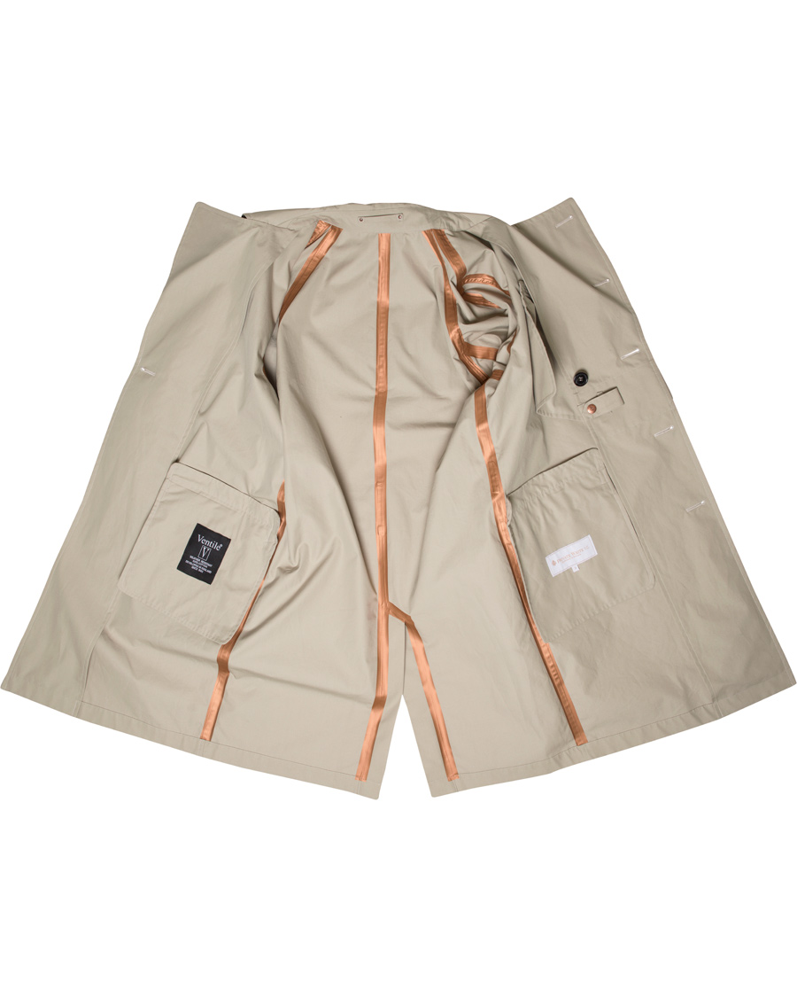 Herr | Jackor | Private White V.C. | Ventile Despatch Coat Stone