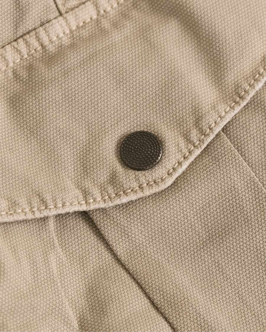 Herr | Byxor | Incotex | Slim Fit Cargo Slacks Natural