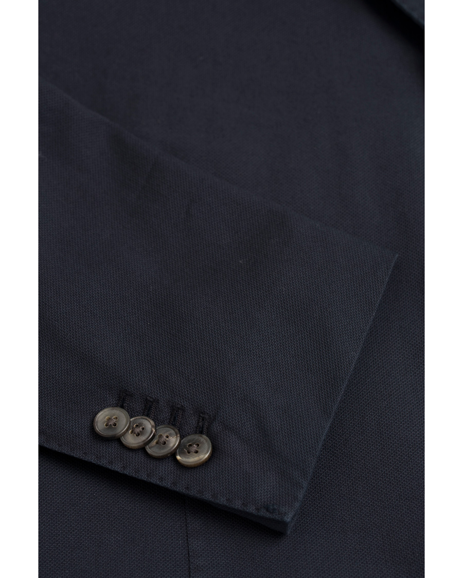 Herr | Kavajer | Boglioli | K Jacket Stretch Cotton Blazer Dark Blue