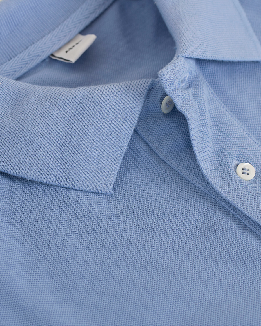 Herr | Pikéer | Aspesi | Logo Polo Light Blue
