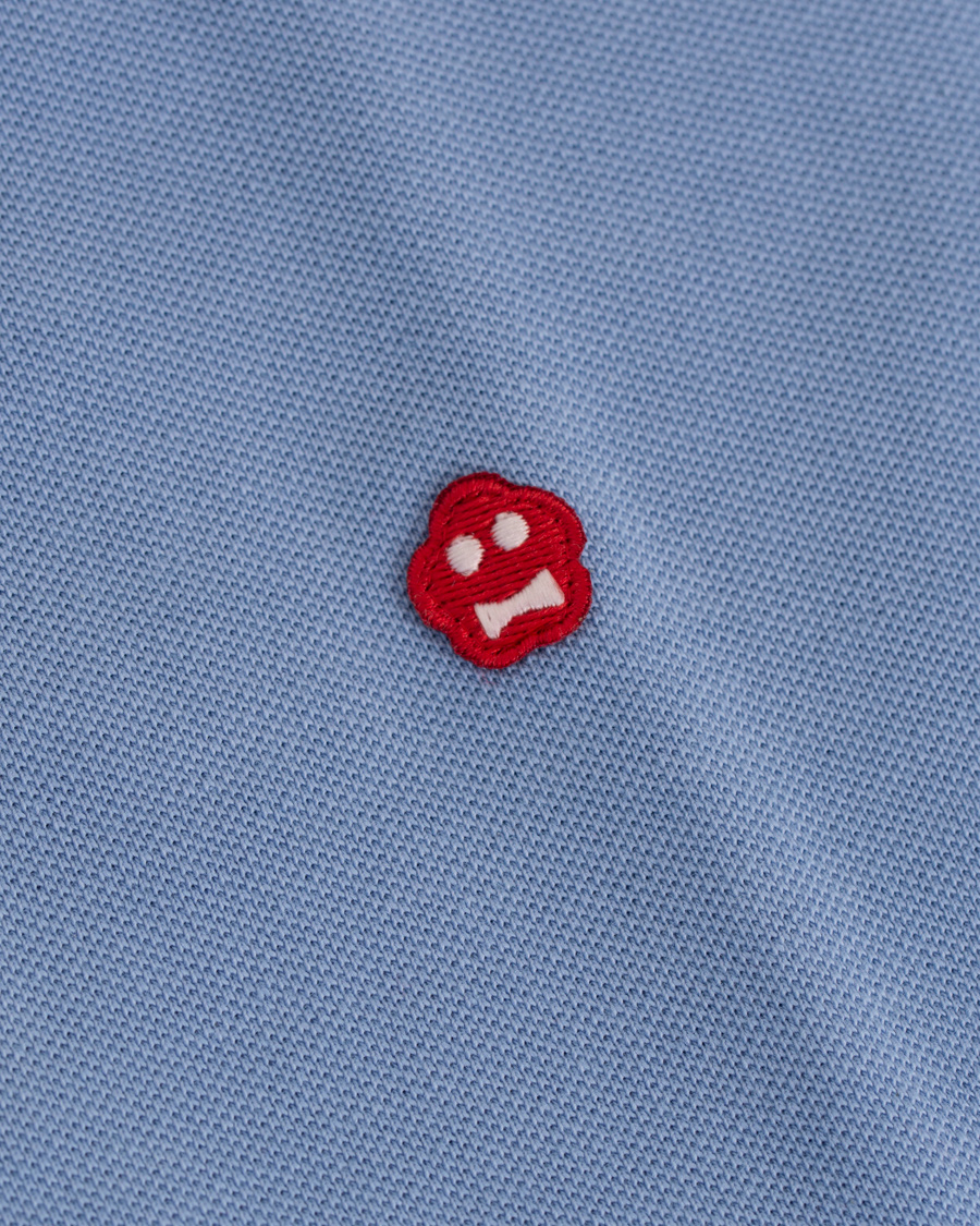 Herr | Pikéer | Aspesi | Logo Polo Light Blue