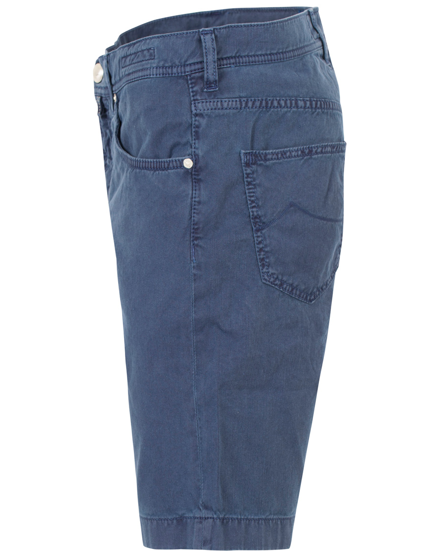 Herr | Shorts | Jacob Cohën | Jacob Cohen Linen/Cotton Shorts Blue