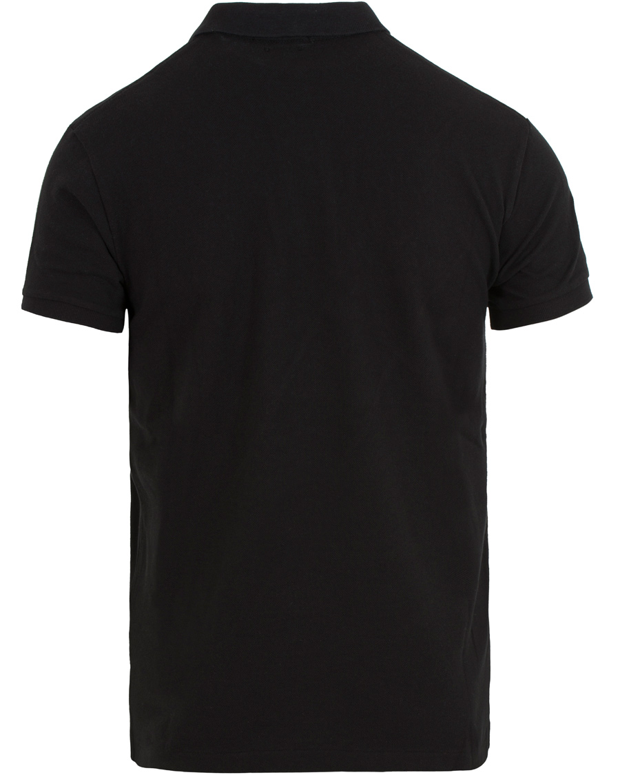 Herr | Pikéer | Polo Ralph Lauren | Custom Fit Big Pony Diagonal Stripe Polo Black/White