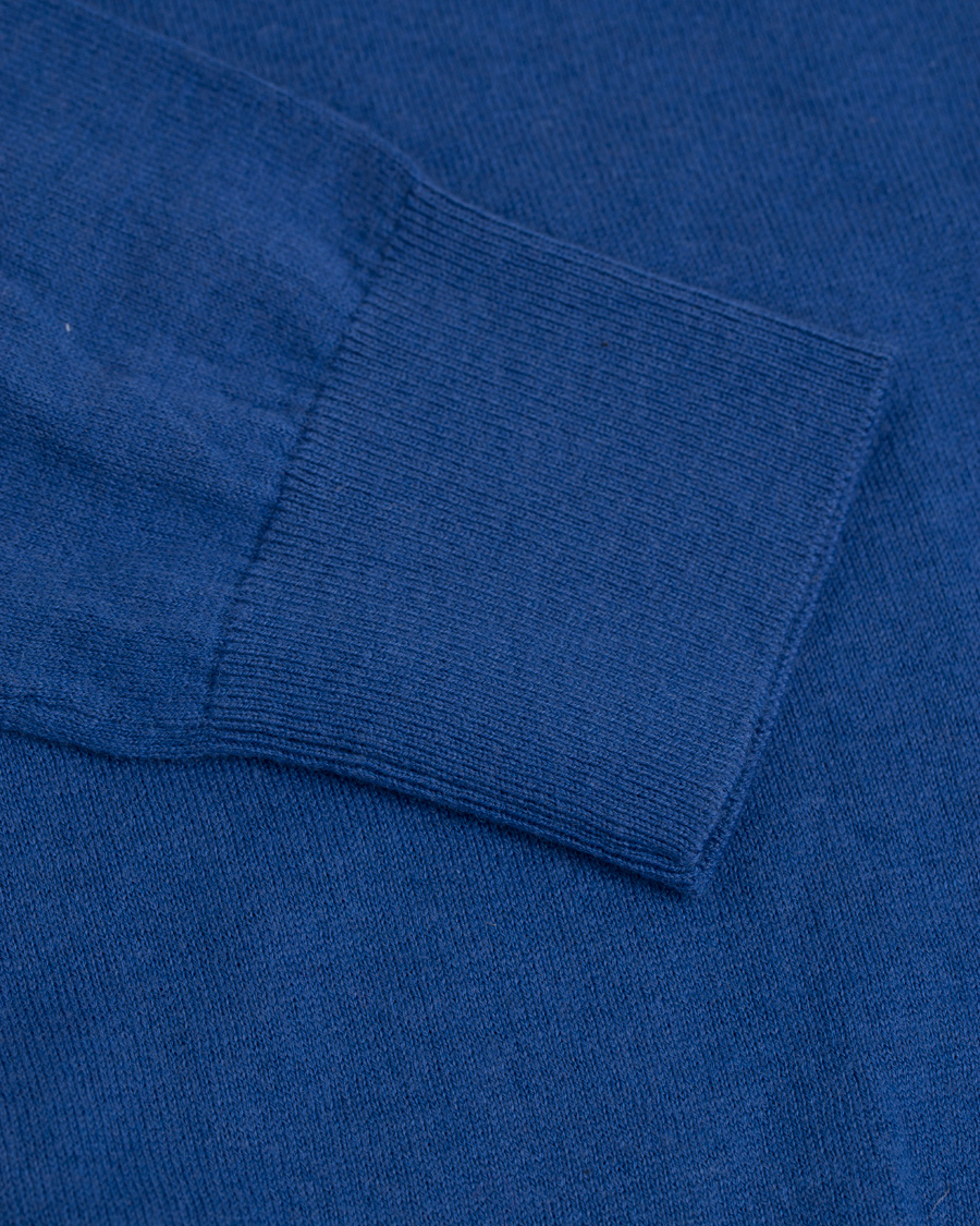 Herr | Tröjor | Polo Ralph Lauren | Slim Fit Cotton Crew Neck Pullover Blue Legacy
