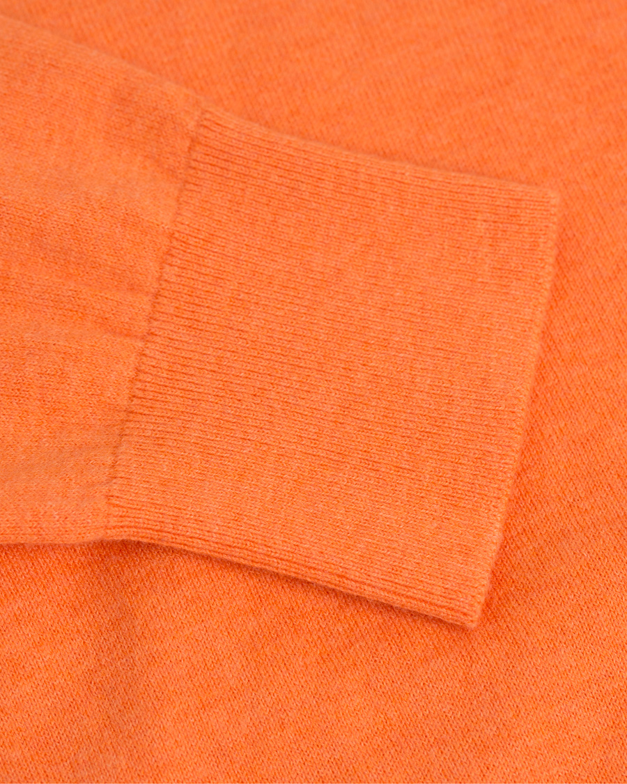 Herr | Tröjor | Polo Ralph Lauren | Slim Fit Cotton Crew Neck Pullover Beach Orange Heather