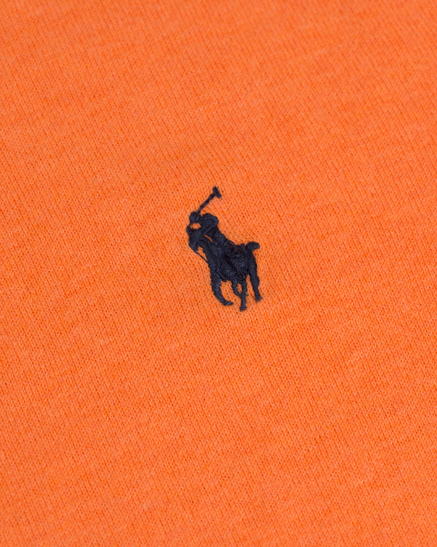 Herr | Tröjor | Polo Ralph Lauren | Slim Fit Cotton Crew Neck Pullover Beach Orange Heather
