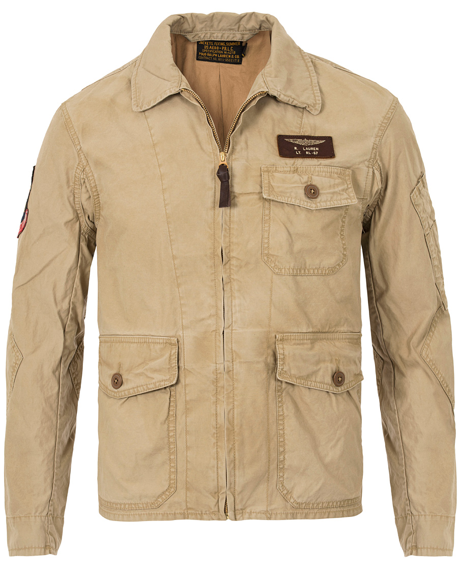 Herr | Jackor | Polo Ralph Lauren | Flight Jacket Gallery Tan