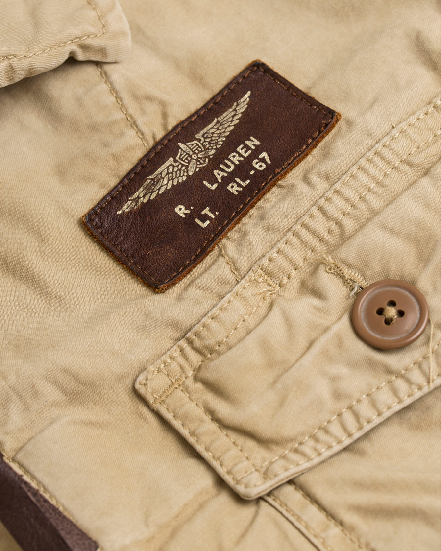 Herr | Jackor | Polo Ralph Lauren | Flight Jacket Gallery Tan