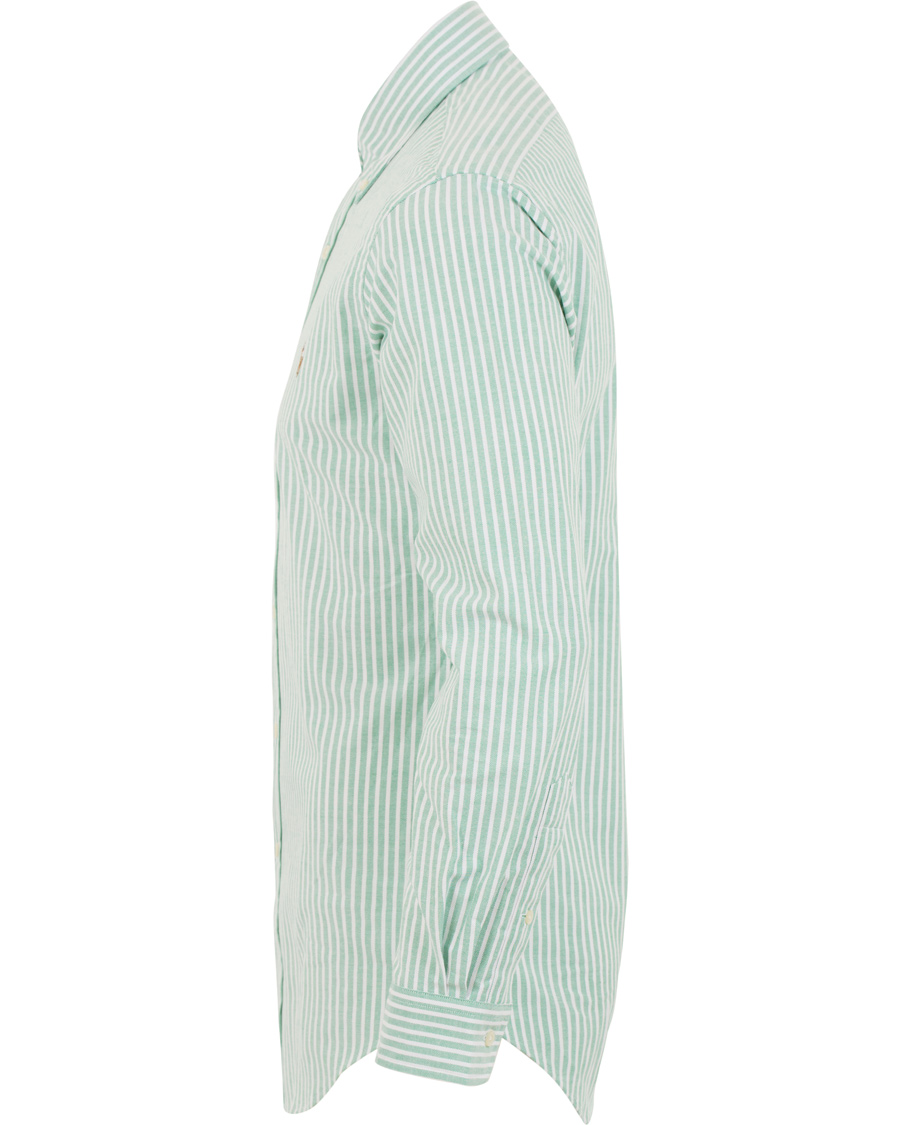 Herr | Skjortor | Polo Ralph Lauren | Slim Fit Oxford Stretch Stripe Shirt Green/White