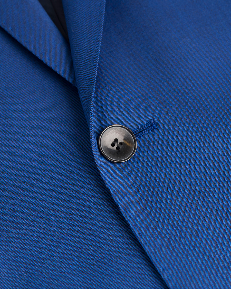 Herr | Kostymer | BOSS BLACK | BOSS Reyno/Wave Wool Suit Napoli Blue