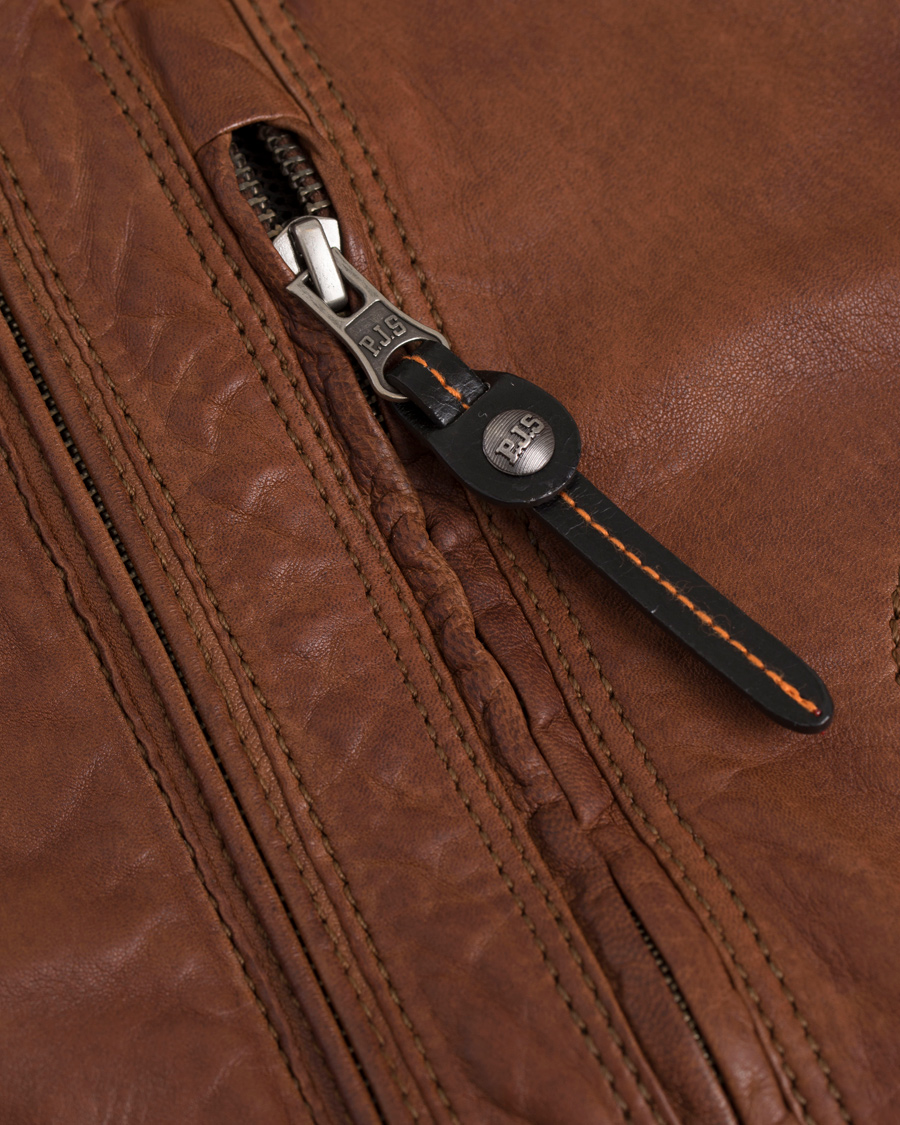 Herr | Jackor | Parajumpers | Brigadier Leather Jacket Cognac
