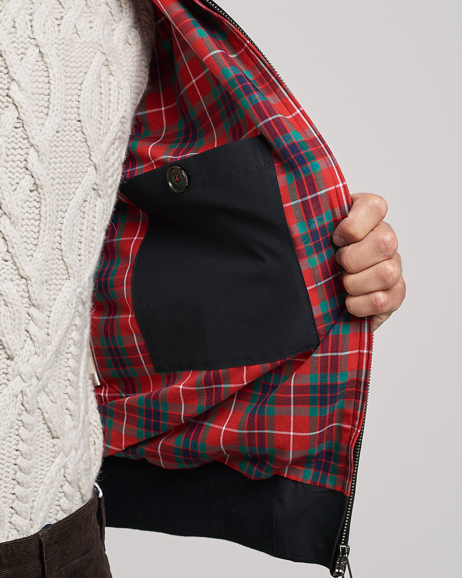Herr | Jackor | Baracuta | G9 Original Harrington Jacket Dark Navy