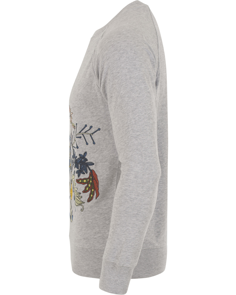 Herr | Tröjor | GANT Rugger | The Embroidery Crew Sweatshirt Grey
