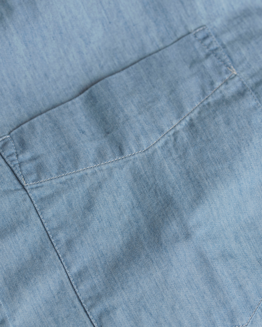 Herr | Skjortor | GANT Rugger | Luxury Indigo Hugger Fit Shirt Light Indigo