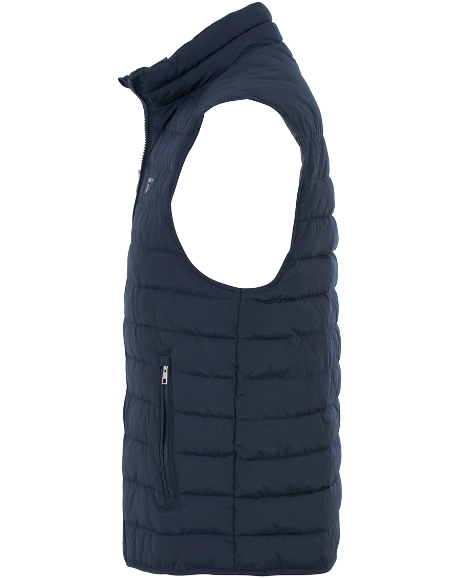 Herr | Jackor | GANT | Summer Cloud Vest Marine