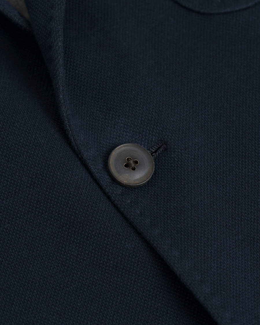 Herr | Kavajer | GANT | Weekender Fit Cotton Pique Blazer Navy