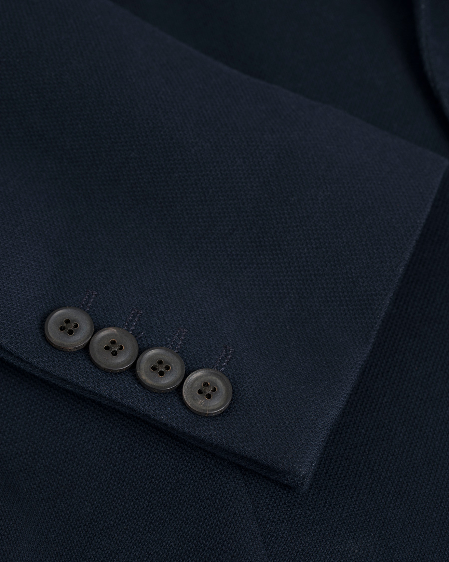 Herr | Kavajer | GANT | Weekender Fit Cotton Pique Blazer Navy